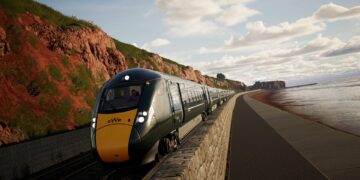 Train Sim World 6 train by water