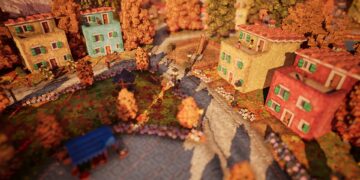Town to City Autumn Update scenery