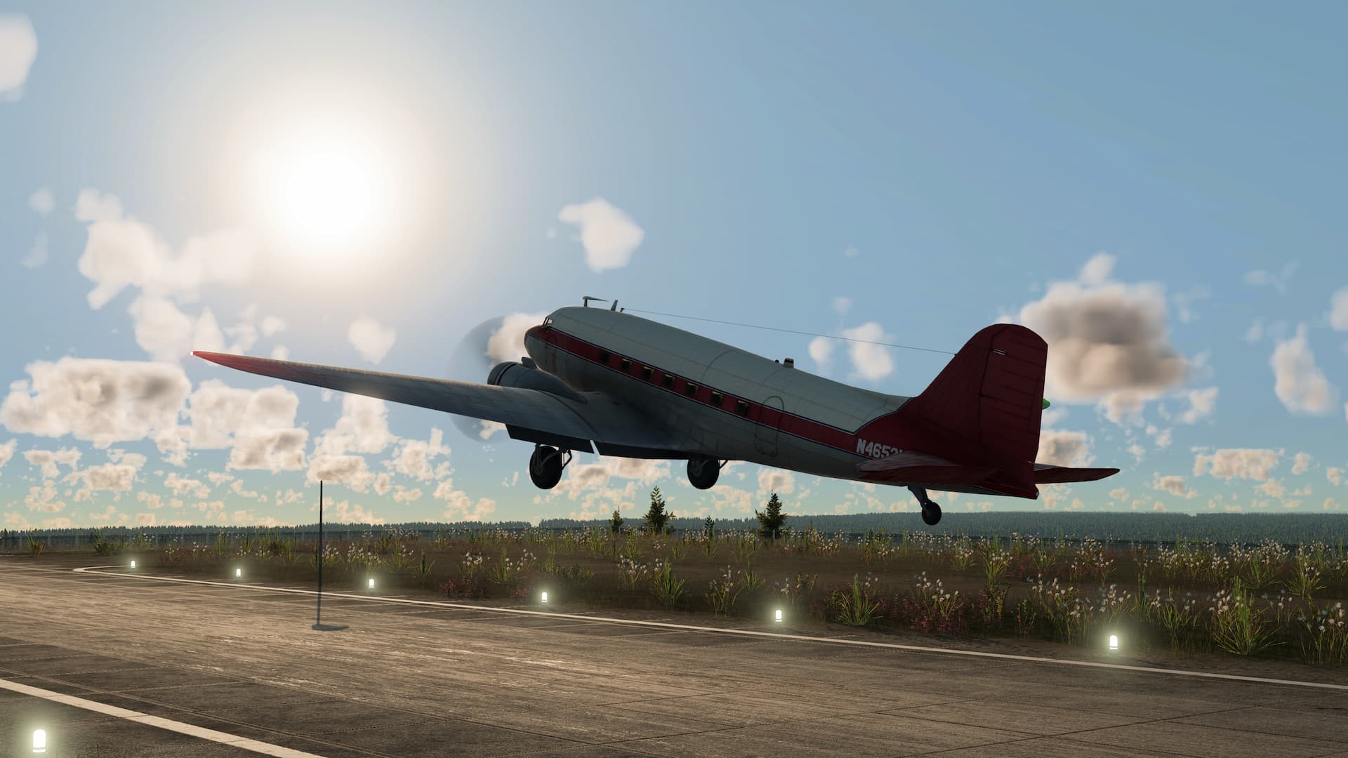 Transport Fever 3 Airplane Departing