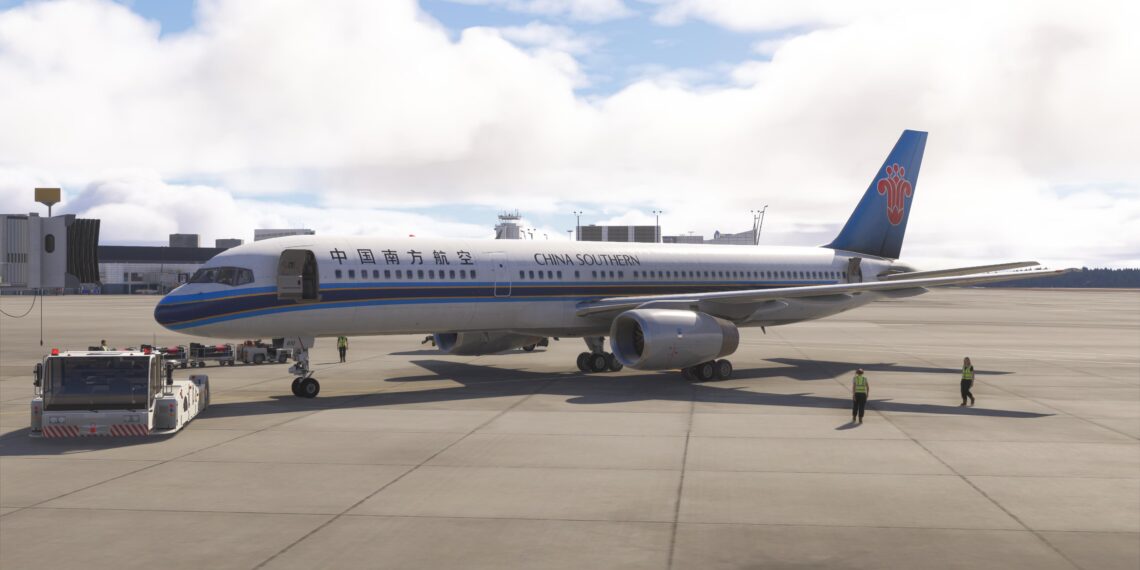 Microsoft Flight Sikmulator 757