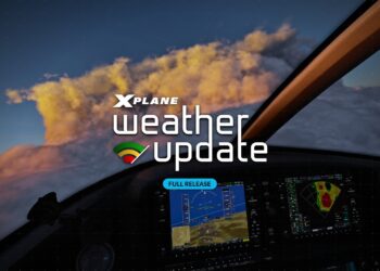 X-Plane 12.3.0 Weather Update Art