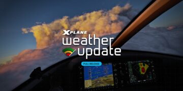X-Plane 12.3.0 Weather Update Art