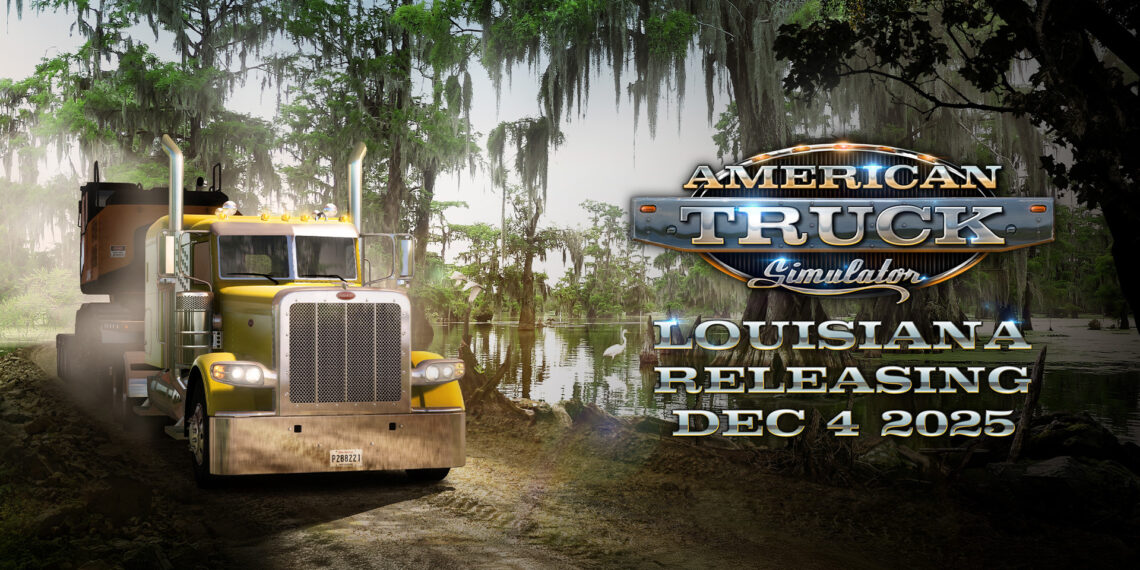 American Truck Simulator Louisiana DLC Art