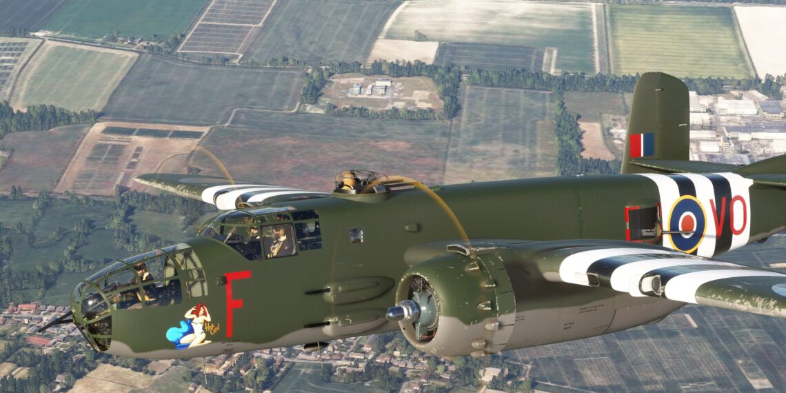 Microsoft Flight Simulator B-25 Mitchell