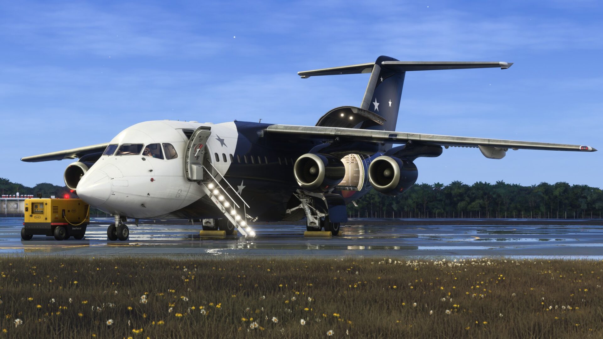 Microsoft Flight Simulator 2024 BAE 146