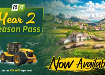 Farming Simulator 25 Year 2 Season Pass release art
