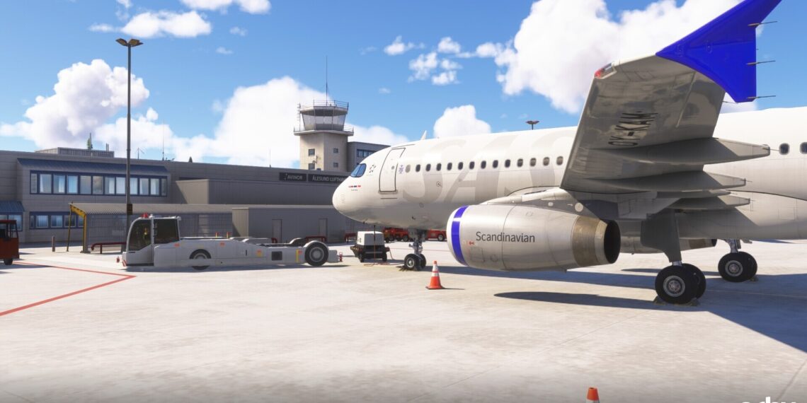 Microsoft Flight Simulator - Alesund Vigra Airport