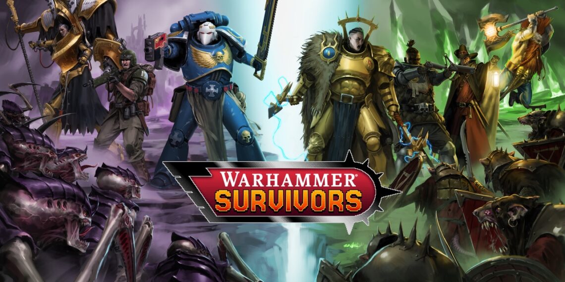 Warhammer 40k and Age of Sigmar Meet Vampire Survivors with Warhammer Survivors Announcement