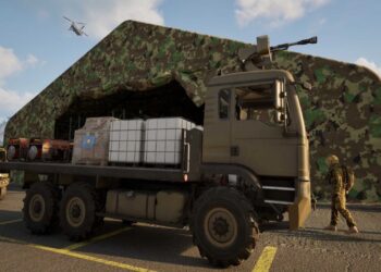 Military Logistics Simulator vehicles