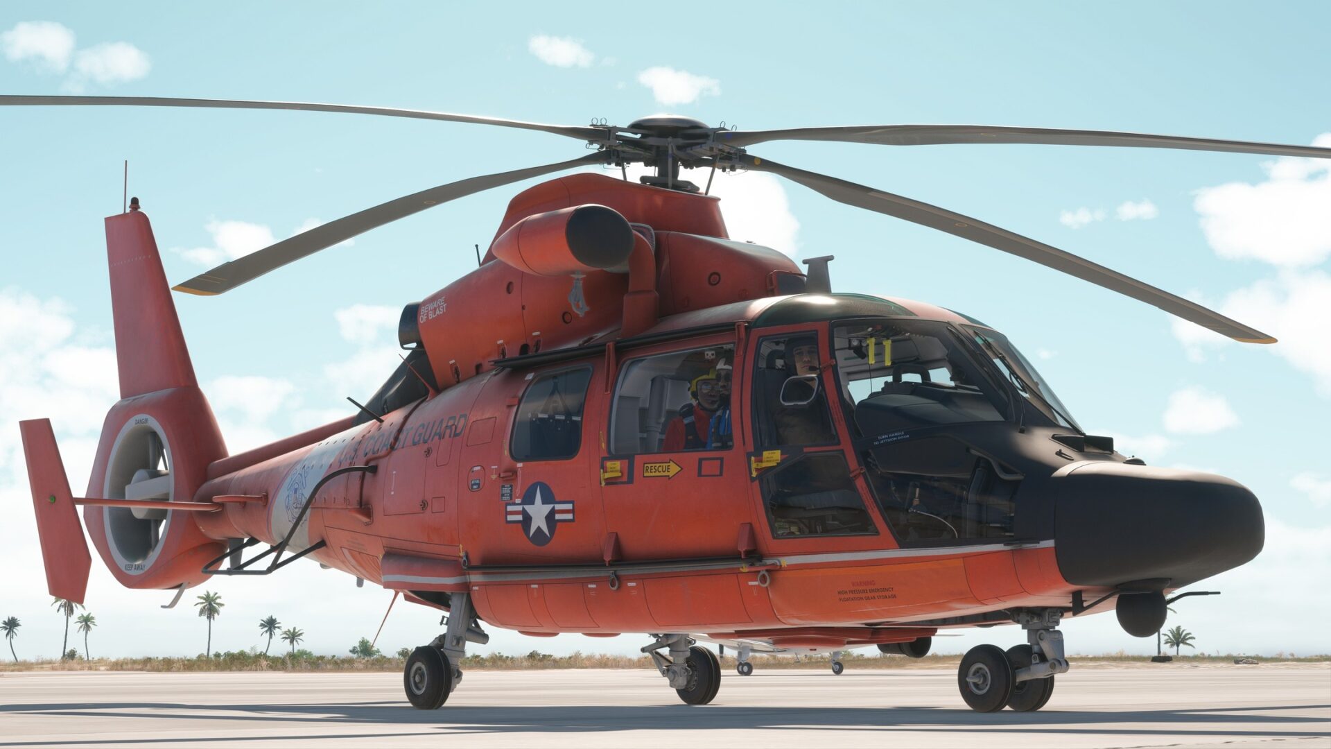 Microsoft Flight Simulator Dauphin