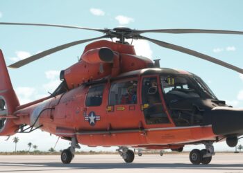 Microsoft Flight Simulator Dauphin