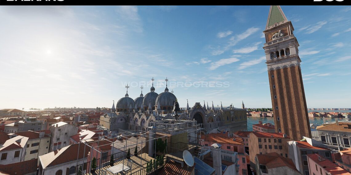 Venice in the DCS World Balkans map