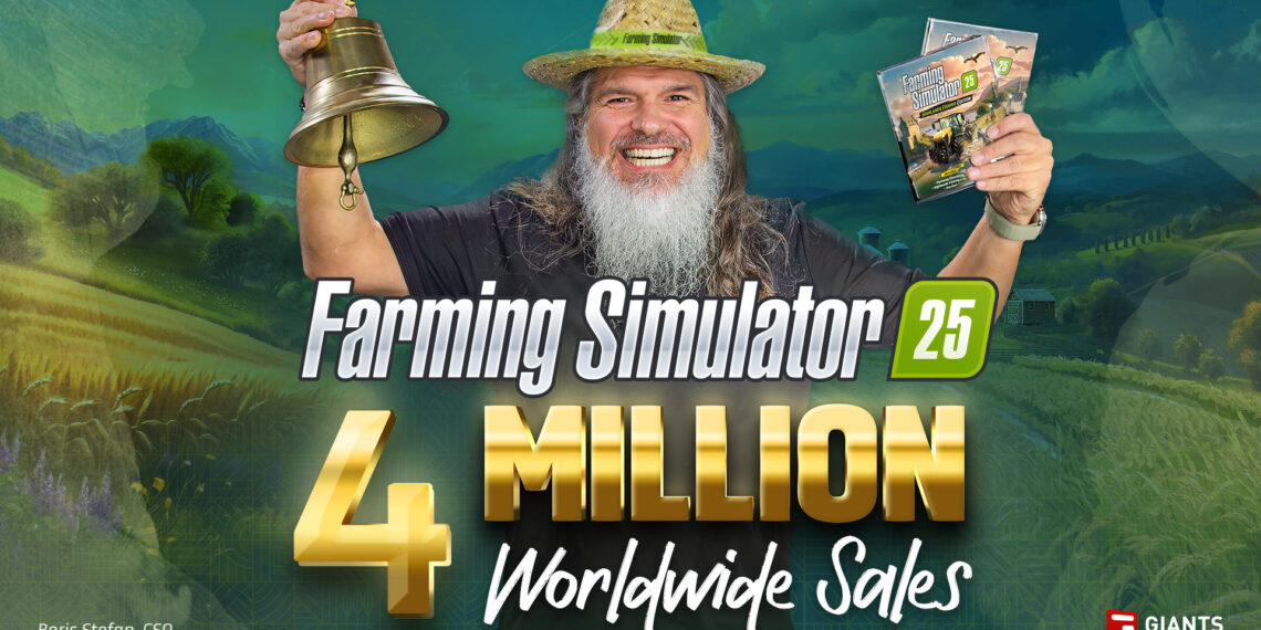 Farming Simulator 25 Celebrates 4 Million Copies Sold With New Year 2 Season Pass