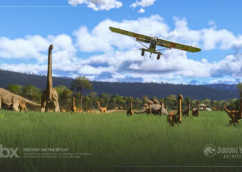 Microsoft Flight Simulator 2024 Jurassic World Archipelago