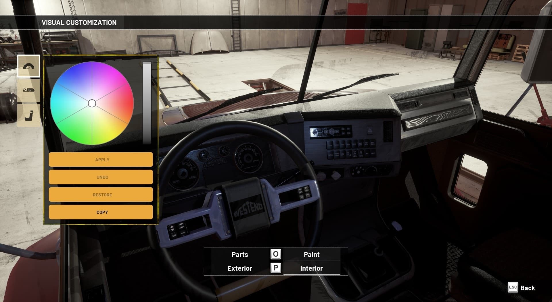 Road Truckers New Beginning customization