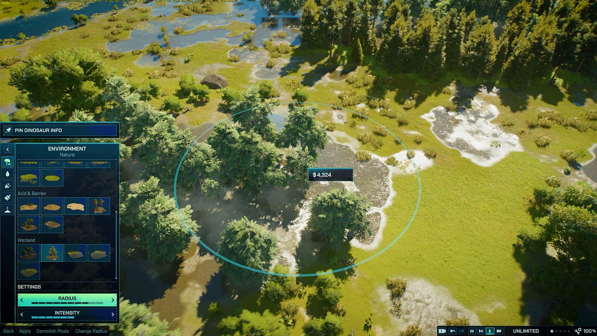 Jurassic World Evolution 3 Cyprus Trees