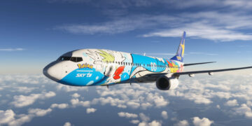 Microsoft Flight Simulator Boeing 737-800 by PMDG running in Microsoft Flight Simulator 2024