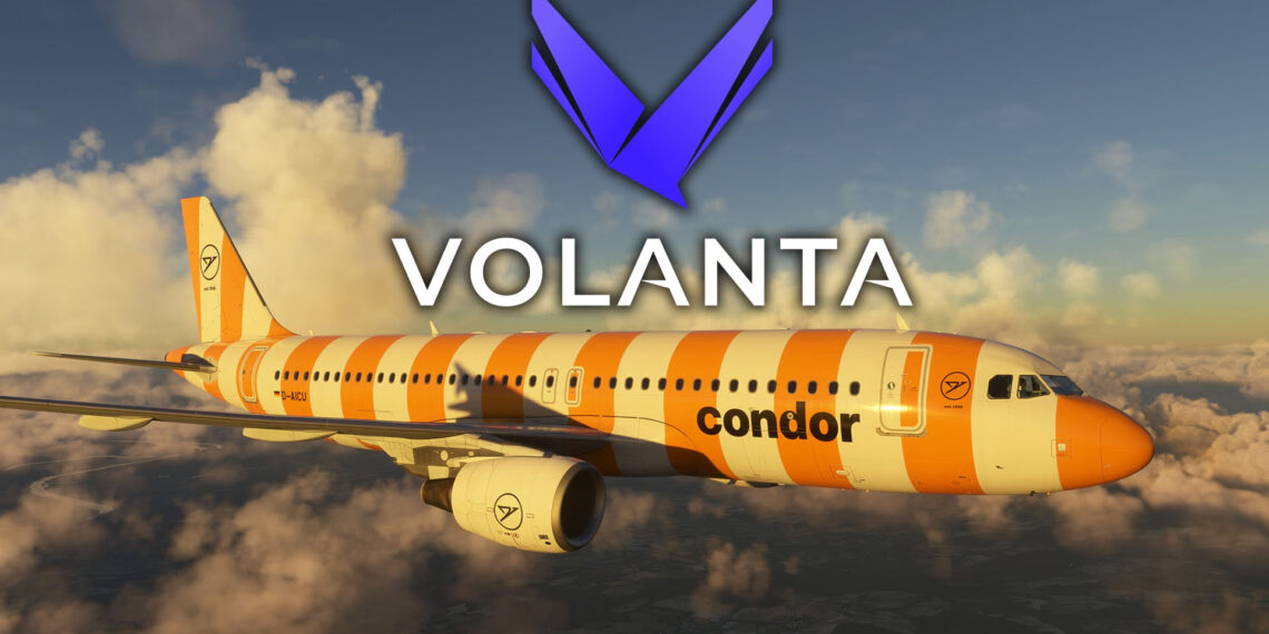Airbus A320 in Condor Livery With Volanta Logo