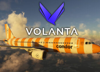 Airbus A320 in Condor Livery With Volanta Logo