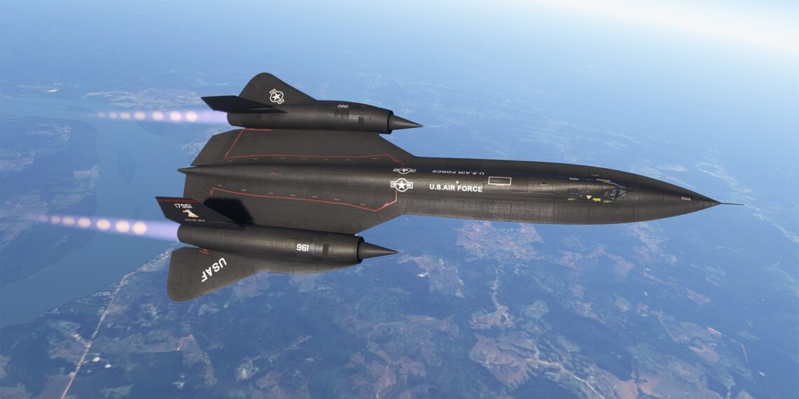 Microsoft Flight Simulator 2024 SR-71 Blackbird