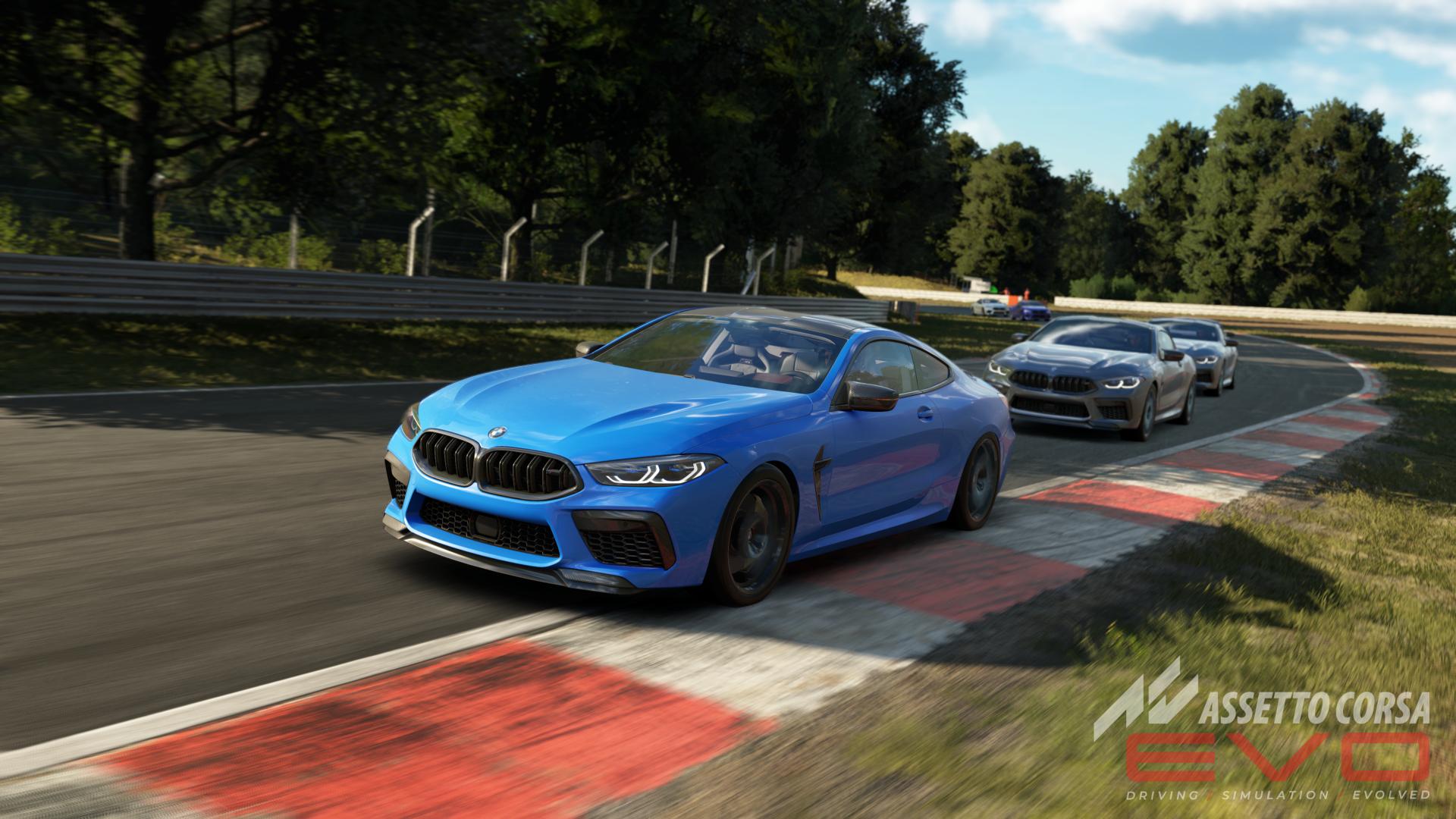BMW M8 Competition Assetto Corsa EVO