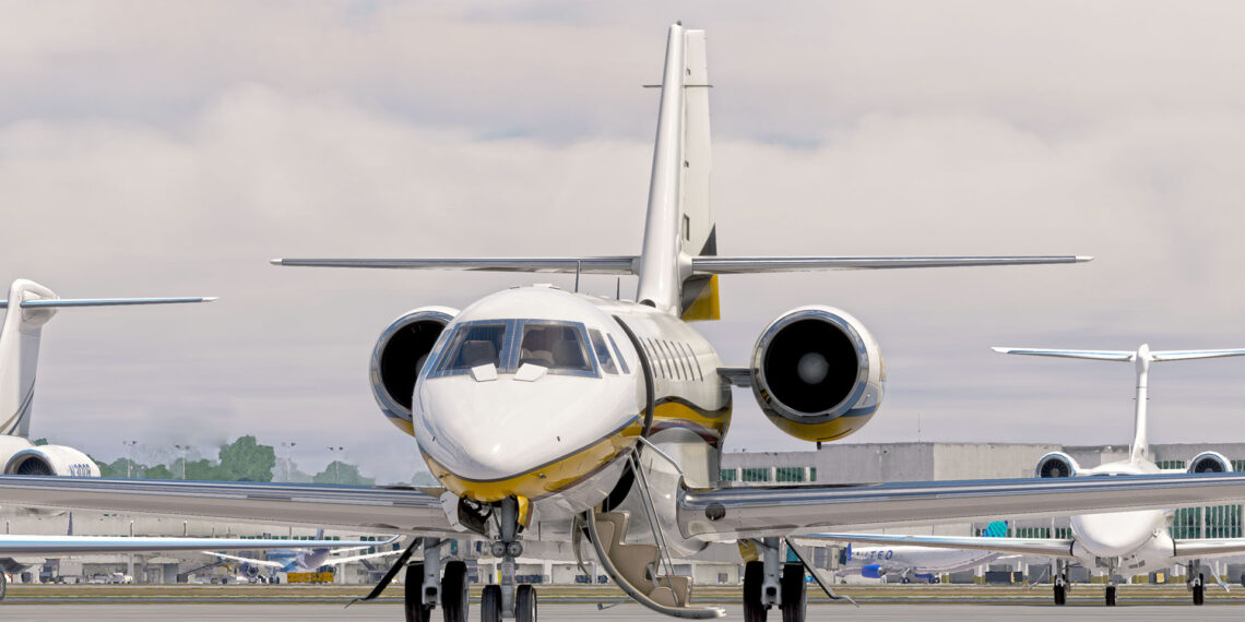 Microsoft Flight Simulator Cessna Citation Sovereign+