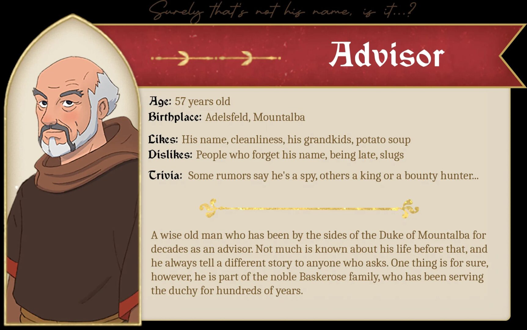 City Tales - Medieval Era the Advisor