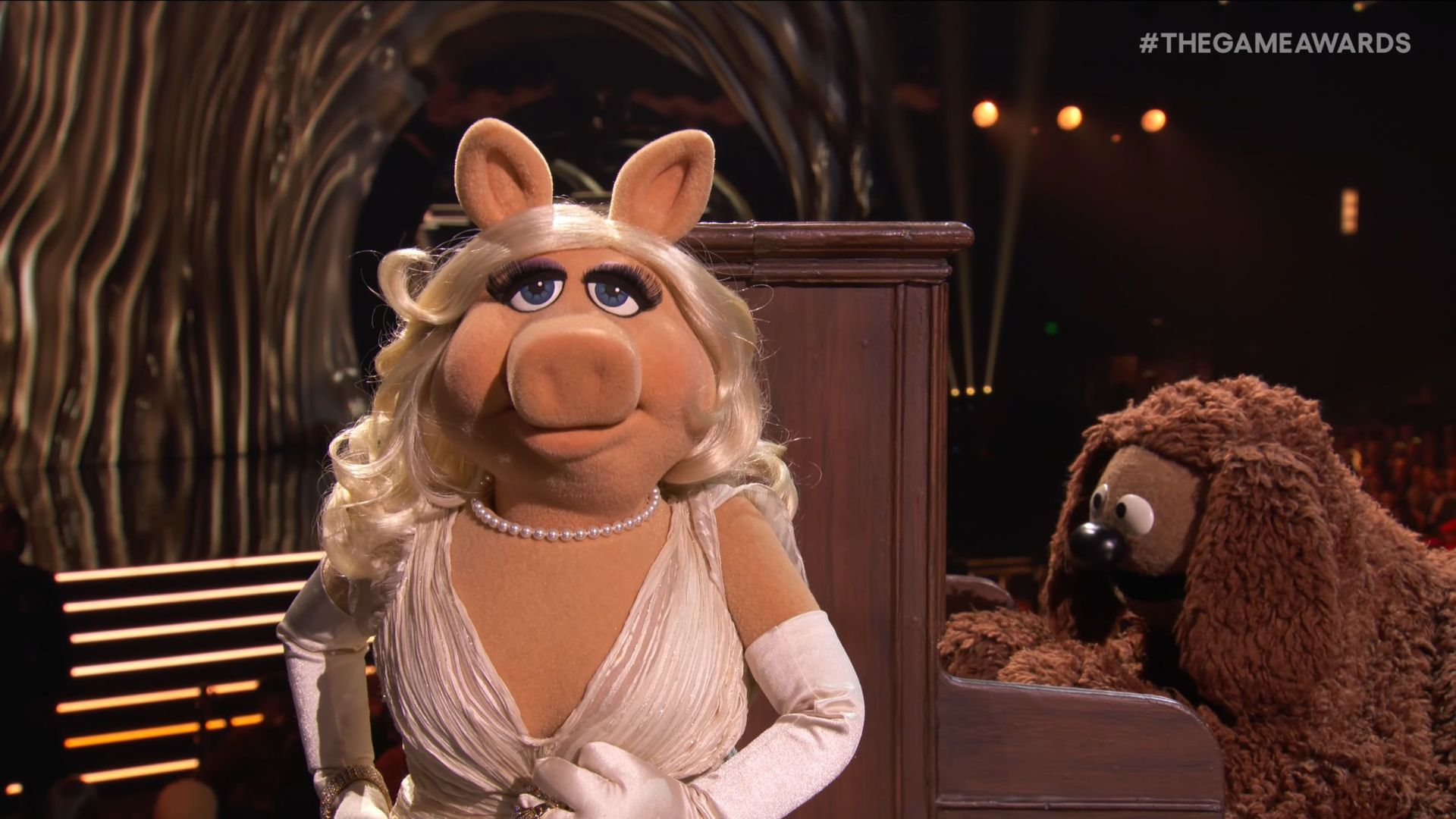 Miss Piggy at The Game Awards 2025