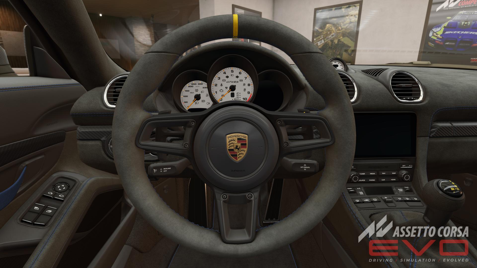 Porsche 718 Cayman GT4 RS Assetto Corsa EVO 2