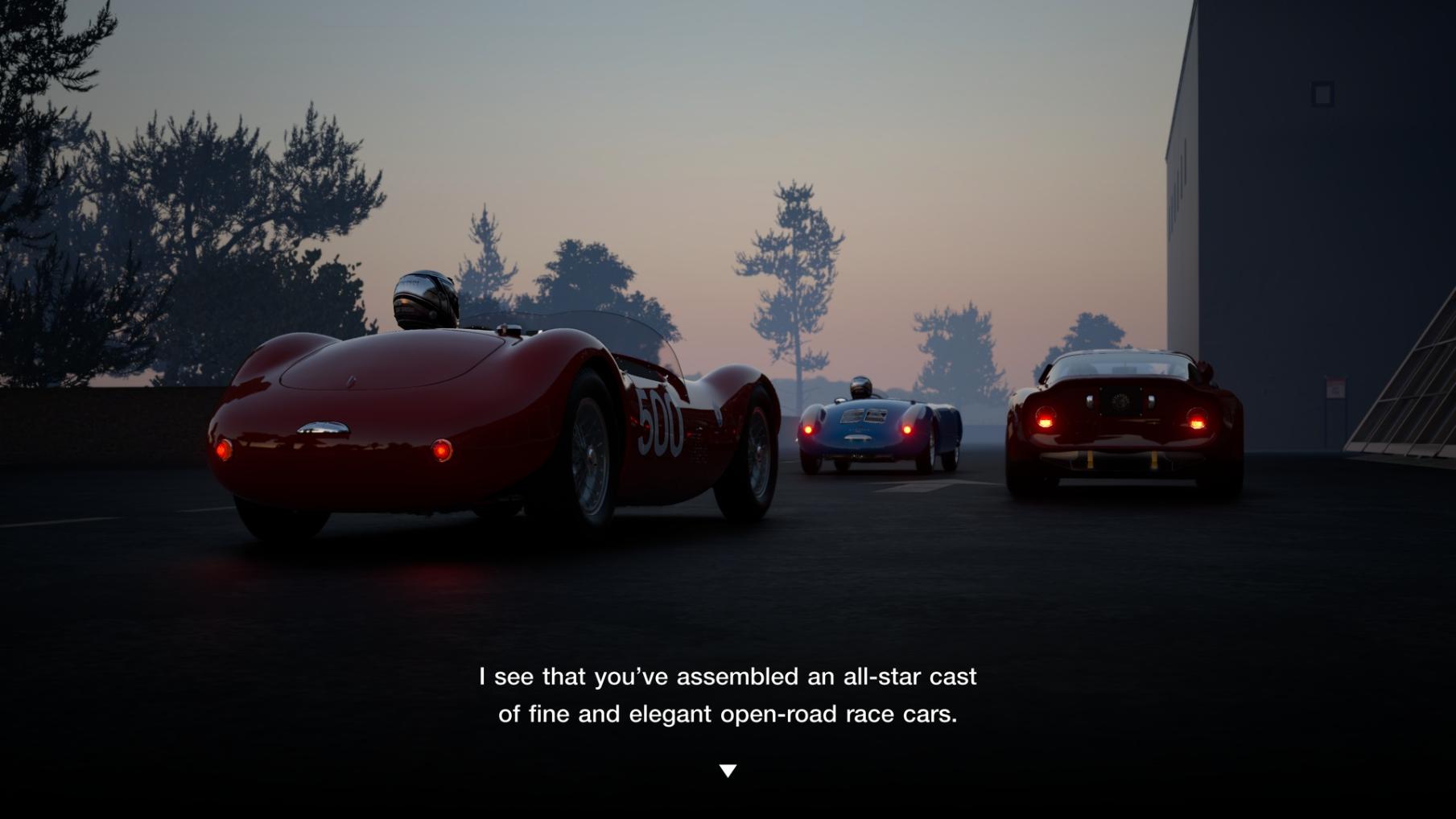 Legendary Road Racers Gran Turismo 7 Cafe Menu