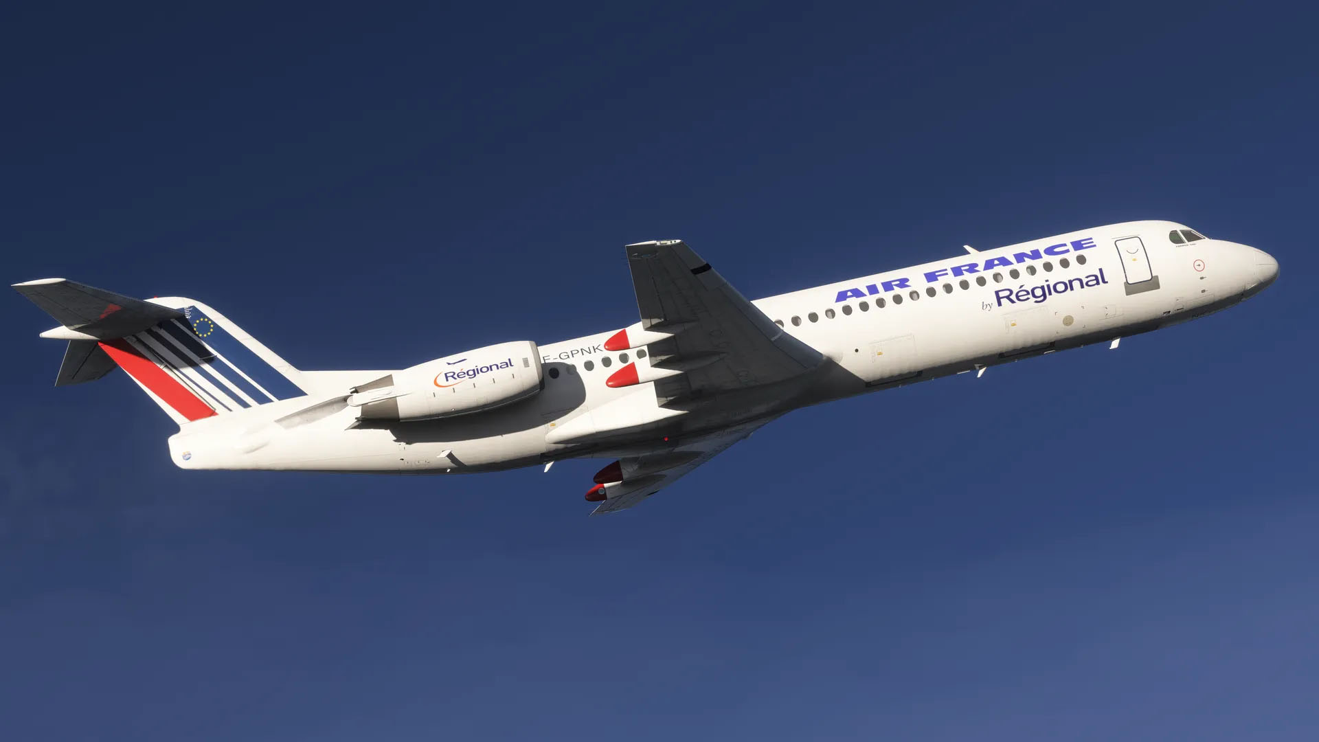 Microsoft Flight Simulator Fokker 100