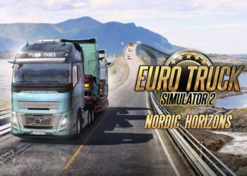 Euro Truck simulator 2 Nordic Horizons Key Art
