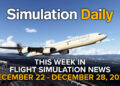 An Airbus A340 by Aerosoft climbs above Frankfurt in Microsoft Flight Simulator 2024, featured in the November 22 - November 28, 2025 edition of Simulation Daily’s Weekly Flight Simulation News.