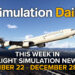 An Airbus A340 by Aerosoft climbs above Frankfurt in Microsoft Flight Simulator 2024, featured in the November 22 - November 28, 2025 edition of Simulation Daily’s Weekly Flight Simulation News.