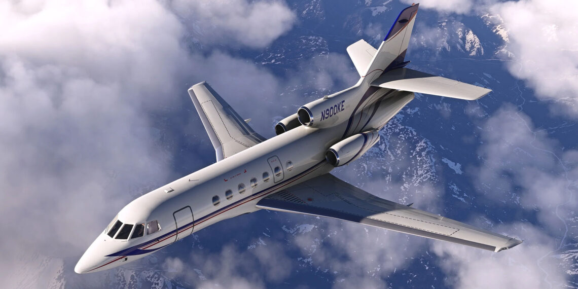 Microsoft Flight Simulator Falcon 50