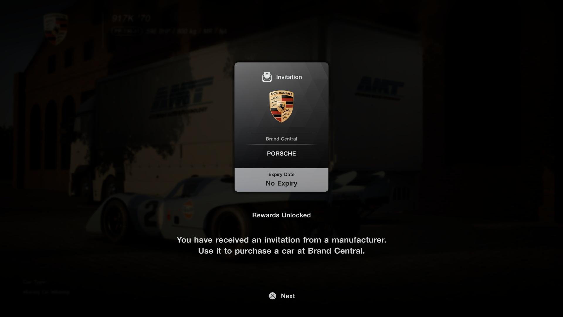 Gran Turismo 7 Collector Level reward