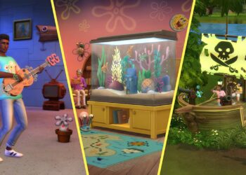 The Sims 4 Bikini Bottom Bundle exclusive items