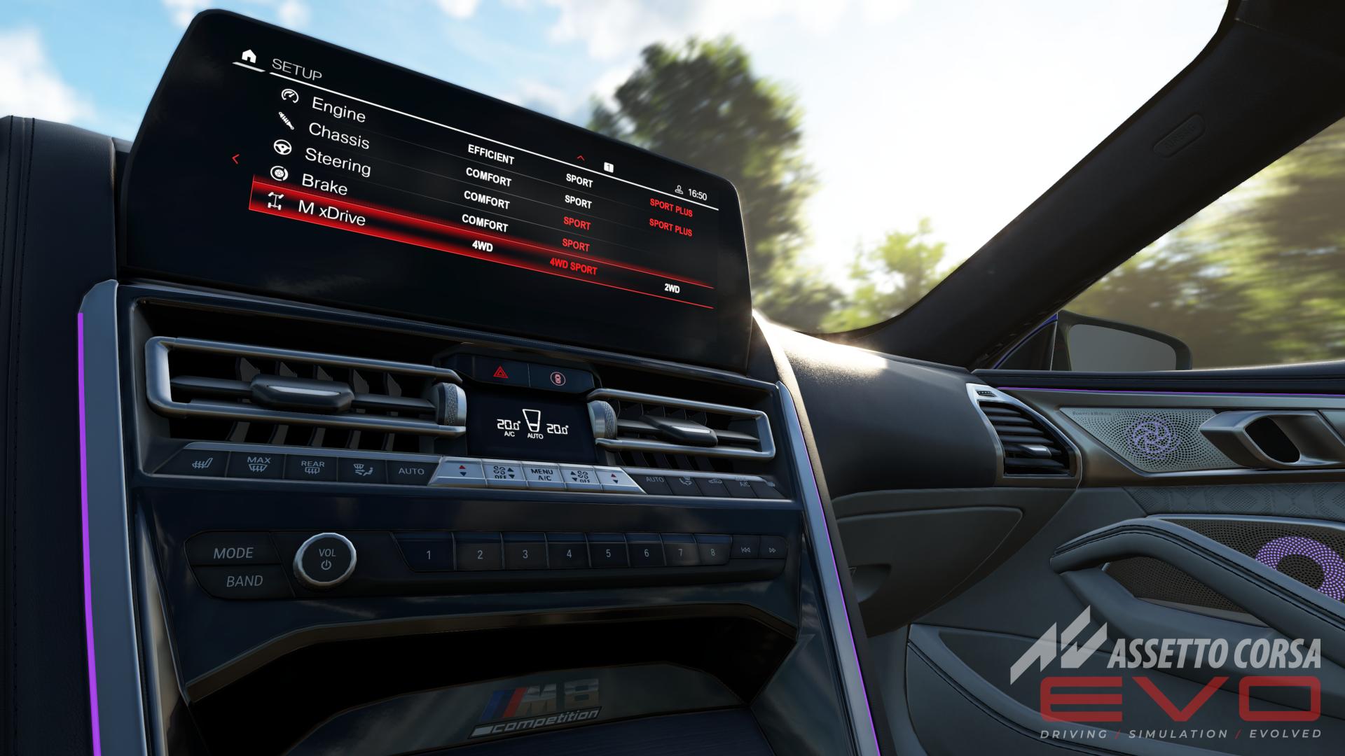 BMW M8 Competition Assetto Corsa EVO 2