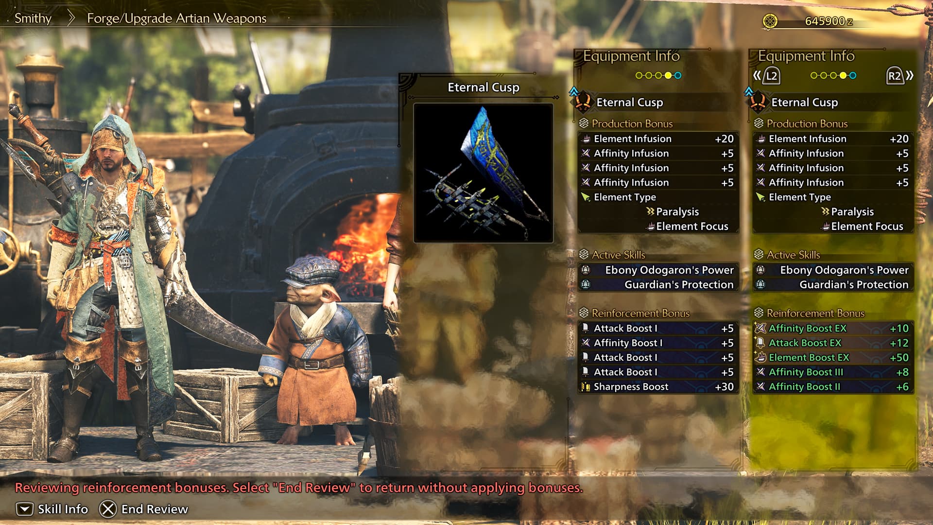 Monster Hunter Wilds Gogma Artian weapons