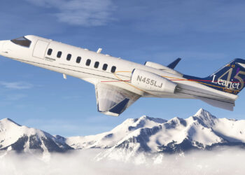 Microsoft Flight Simulator Just Flight Learjet 45
