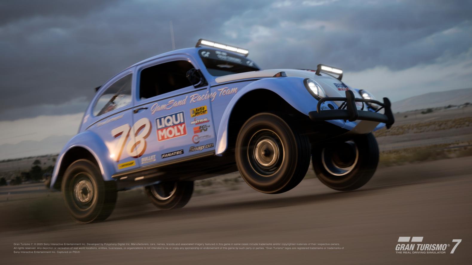 Volkswagen Beetle 1966 Desert Racer Gran Turismo 7 Power Pack DLC