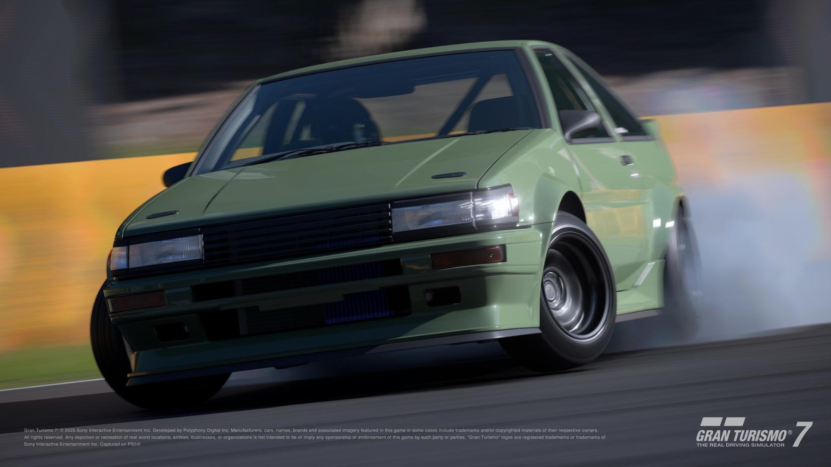 Toyota AE86 Levin D-Tuned Gran Turismo 7 Power Pack DLC