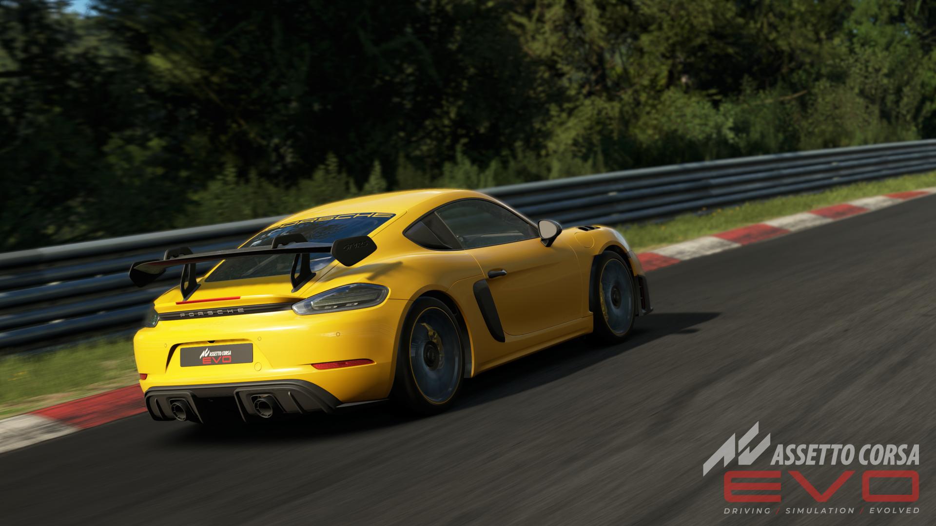 Porsche 718 Cayman GT4 RS Assetto Corsa EVO