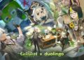 Genshin Impact Duolingo art