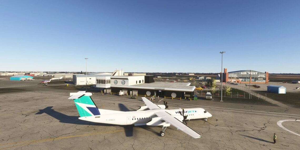 Microsoft Flight Simulator lethbridge