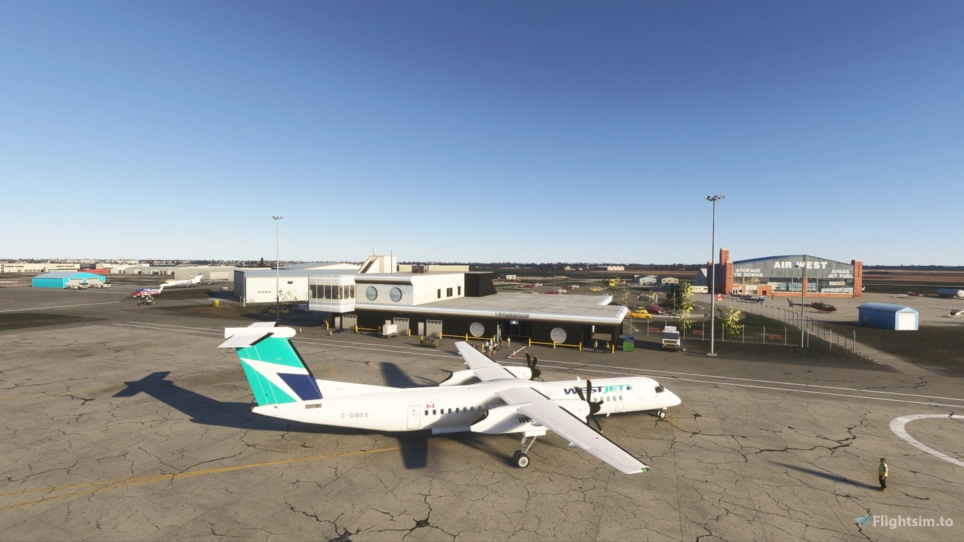 Microsoft Flight Simulator lethbridge