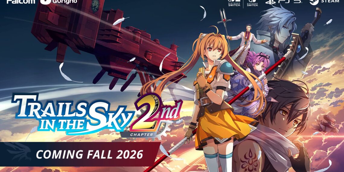 Trails in the Sky 2nd Chapter key art