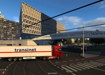 Euro Truck Simulator Benelux Rework Antwerp