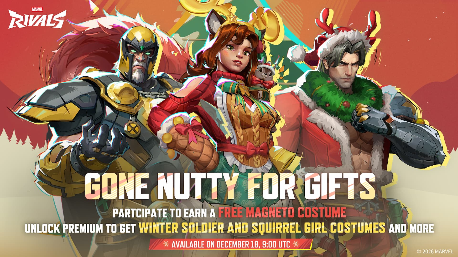 Marvel Rivals Gone Nutty for Gifts 2025