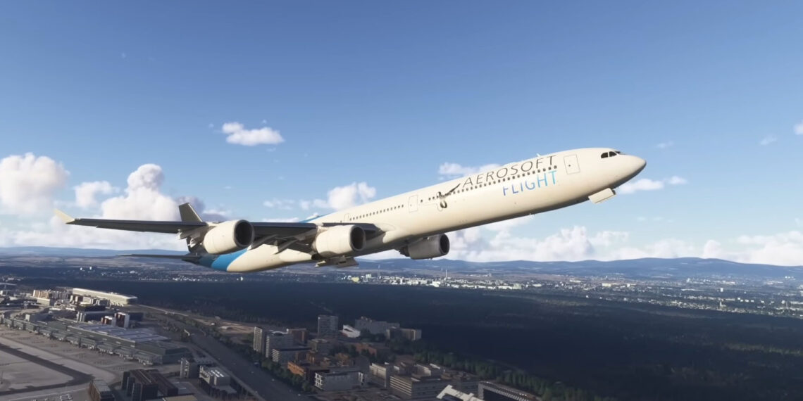 Microsoft Flight Simulator Airbus A340 Aerosoft